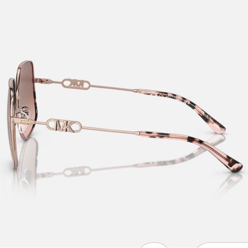 Michael Kors Empire Butterfly Rose Gold Sunglasses - Picture 3 of 8